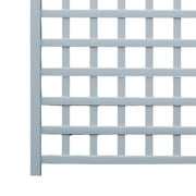 DuraTrel Country 35 x 66 White Vinyl Wall Trellis
