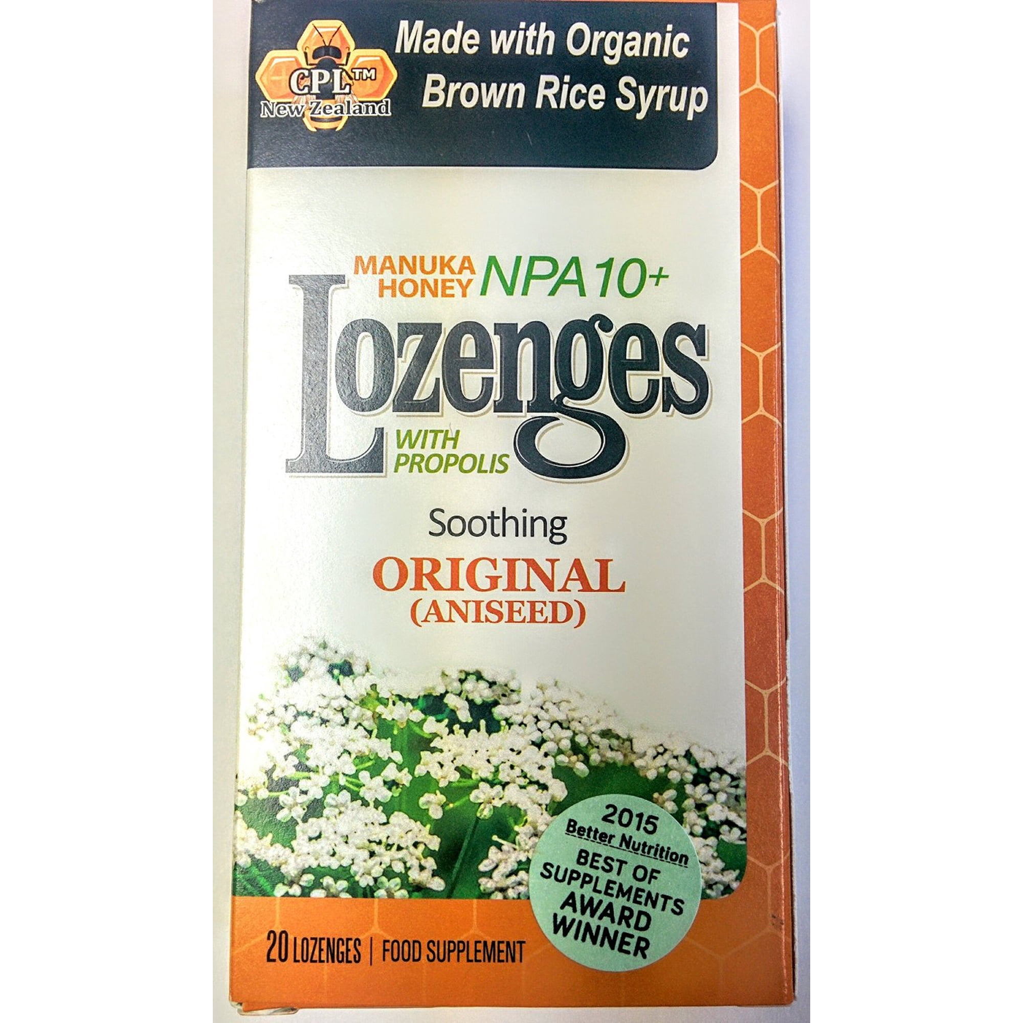 Pacific Resources Propolis Lozenges, Original, 20 Ct