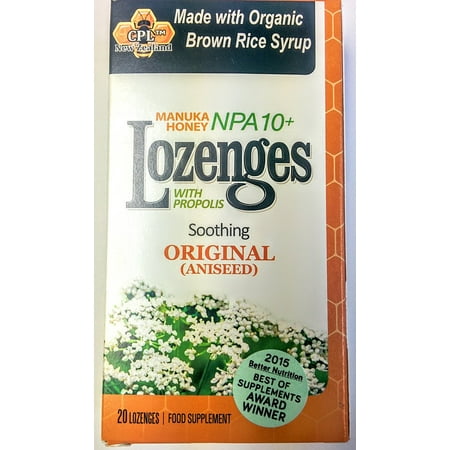 Pacific Resources Propolis Lozenges, Original, 20 Ct
