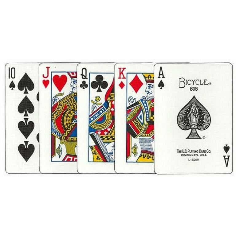 2 Decks Bicycle Rider Back 808 Standard Poker Playing Cards