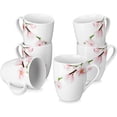 thumbnail image 2 of Coffee Mugs Set of 6, 11 OZ Coffee Cups Set with Handle, Floral Mug Sets Ceramic Cup Set for Kitchen, Microwave & Dishwasher Safe, Series ANNIE, 2 of 7