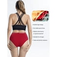 thumbnail image 6 of Buankoxy Women's Cotton Brief Underwear Mid-Rise Panties 6-Pack,Size 6, 6 of 8