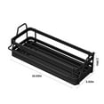 thumbnail image 3 of Foqnuq Sink Caddy, Kitchen Sink Organizer Rack, Dishcloth Holder, Sponge Storage, Rustproof Metal, Drip Tray for Clean and Tidy Kitchen, 3 of 5