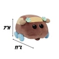 thumbnail image 3 of Pui Pui Molcar 11-Inch Choco, Ultrasoft Stuffed Animal Medium Plush Toy, Gift for Kids Girls Boys Collectors Ages 3 4 5 6 7+, 3 of 8