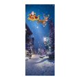 thumbnail image 1 of 2 unids/set Navidad Santa trineo decoración refrigerador puerta pegatina decoración del hogar, 1 of 5