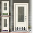 thumbnail image 4 of Deck the Door Decor | Magnetic Kick Plates - Interchangeable 3 Pack - Holiday & Decorative Theme - for Steel Doors - (6x30", Chevron/Merry Christmas/Witch Ride), 4 of 6