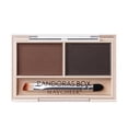 thumbnail image 2 of Two-Color Eyebrow Powder - Waterproof Sweat-Proof 0.88oz, Smooth Fine Pigment, Natural Long-Lasting Makeup, Professional Brow Kit, Travel-Friendly, Matte and Shimmer, Women 1PC*3, 2 of 2