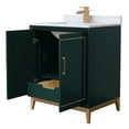 thumbnail image 5 of Wyndham Collection WCH515130SWZCMUNSMXX Marlena 30" Free Standing Single Basin Vanity Set, 5 of 7