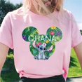 thumbnail image 1 of Cute Mickey Mouse Stitch Women's Casual Tops Harajuku Fashion Women's T-Shirts New Women's Crew Neck Tops Women's Short SleevesXXL Gao Jinjia LED, 1 of 2