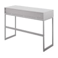 thumbnail image 4 of Franklin Contemporary Console Table In Grey Metal And Grey Wood By, 4 of 5