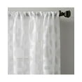 thumbnail image 3 of No. 918 Yvette Panneau de Rideau Transparent Jacquard à Treillis 52′′ x 95′′, 3 of 9