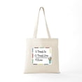 thumbnail image 6 of CafePress - 2 Teach Is 2 Touch Lives 4 Ev Tote Bag - Unisex Canvas Tote Bag, Beige, 1-Piece, 6 of 7