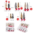 thumbnail image 2 of 10 Unids/set Señuelo Pesca Con Cuchara Plantilla Metal Cebo Artificial Caja Anzuelos Triples, 2 of 6