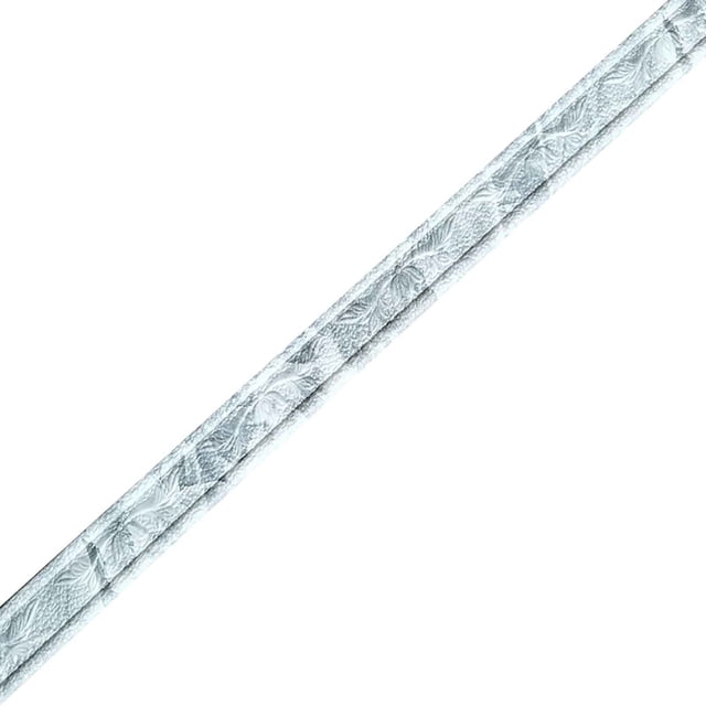 Fiudx Borde de Pared Autoadhesivo de Espuma de Pe En Relieve, Fácil de Limpiar E Instalar, Decoración Multiusos, Fondo de Pared, Rodapié, Alféizar de Ventana, Bricolaje (Juego de 1 Pieza)