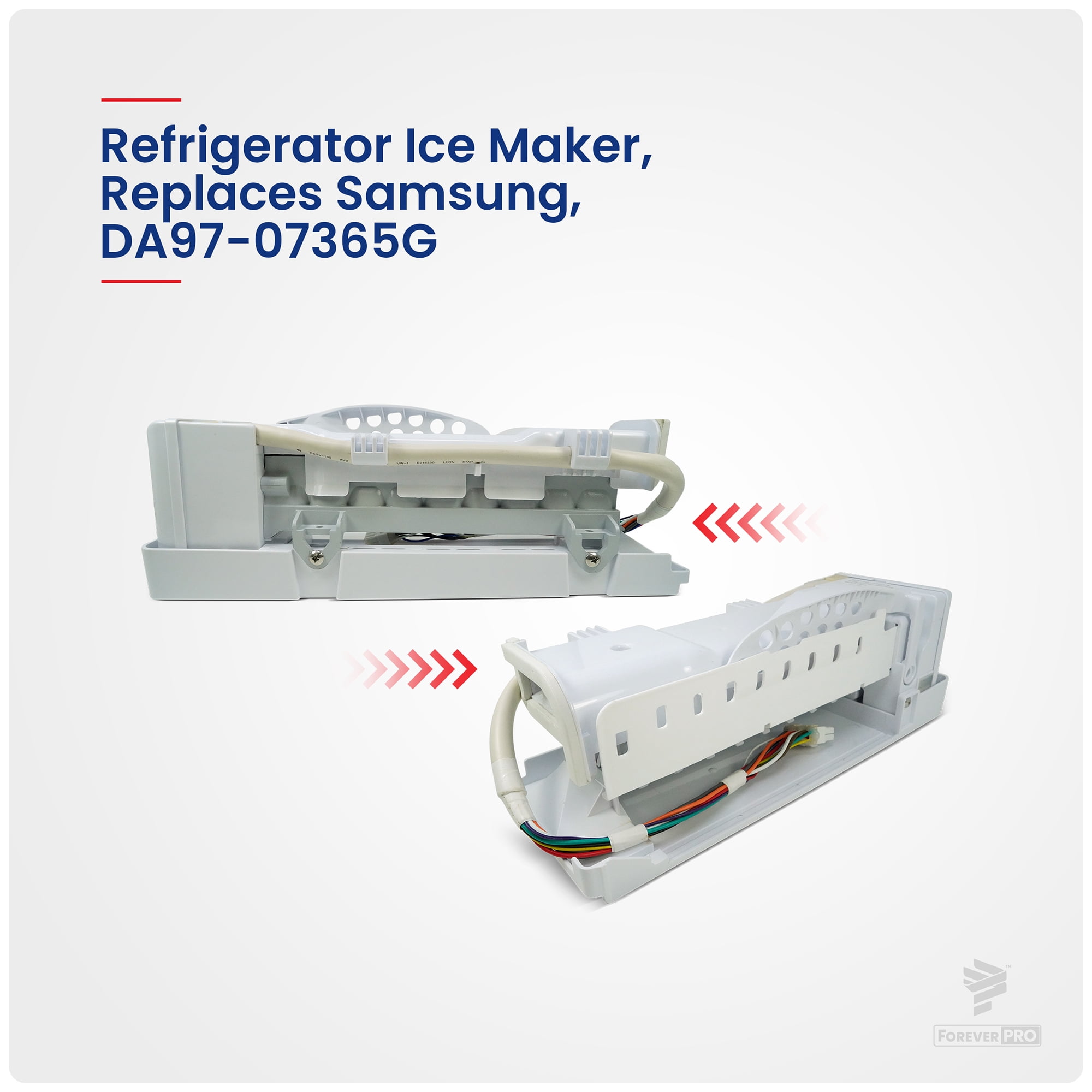 SUPPLYZ Direct Replacement for Samsung DA97-07365G Refrigerator Ice Maker Assembly