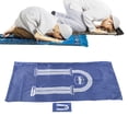 thumbnail image 4 of Estera de oración musulmana manta rectangular de tela impermeable portátil para el hogar sala de estar azul, 4 of 5