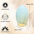 thumbnail image 4 of Opalite Crystal Buddha Head Statue for Zen, 4 of 5