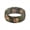 Camo 1, variant on Silicone Wedding Rings for Men Breathable Airflow Inner Grooves, Step Edge Sleek Design Rubber Engagement Bands 8mm Wide 2mm Thick