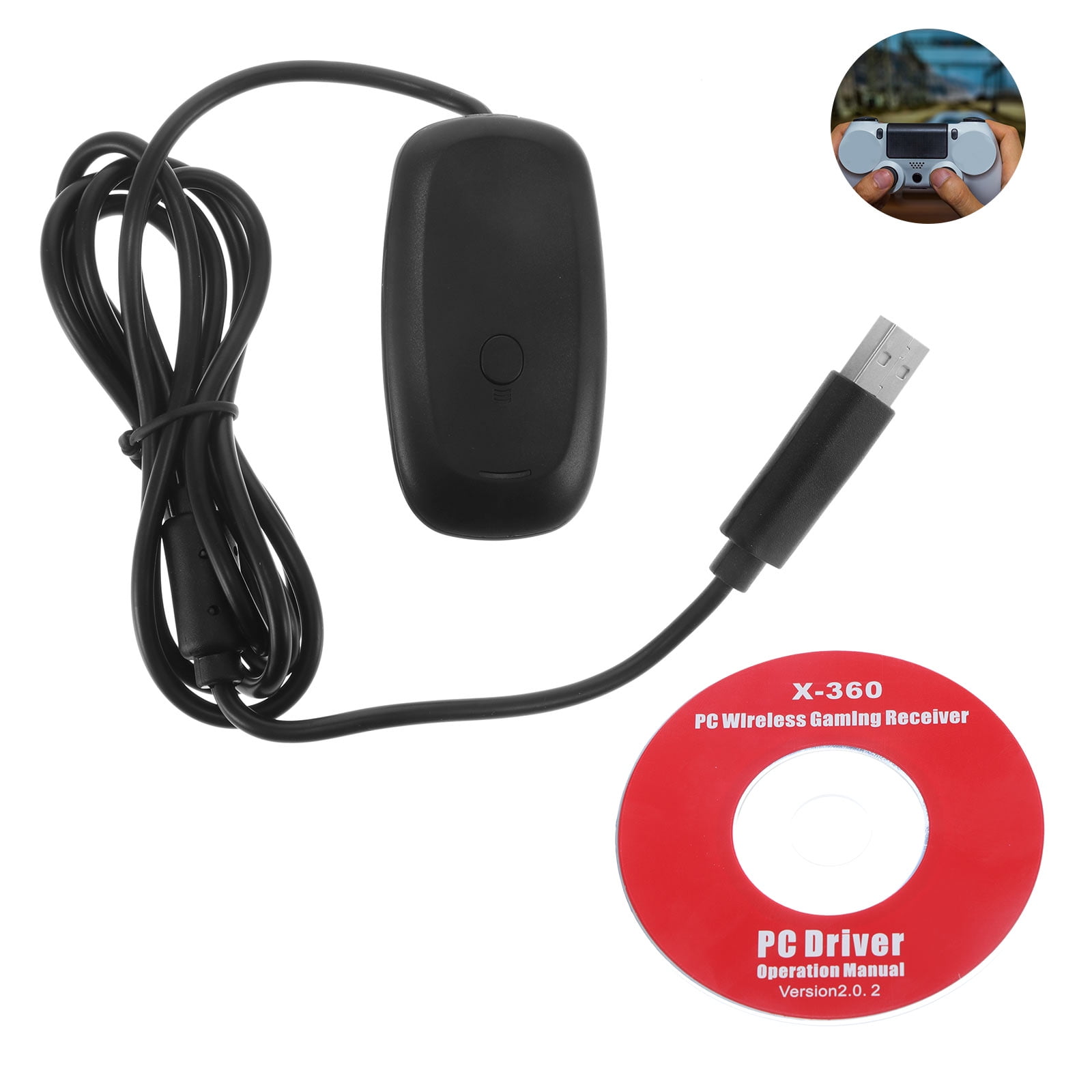 Passerby pharmacy Strengthen Wireless Controller Receiver High-speed Stable Transmission PC Adapter with  Large Connection Range PC Receiver for Game Controller - Walmart.com