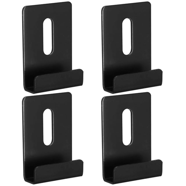 FOMIYES 4Ud Clips Para Vidrio Y De Pared Fácil Instalación Ideales Para Cocina Y