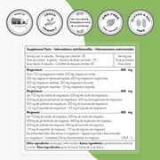 SuperSmart Optimag (Magnesium Complex Supplement) - Full Spectrum 8 Active Forms - Fight Magnesium Deficiency | Non-GMO & Gluten Free - 120 Vegetarian Capsules