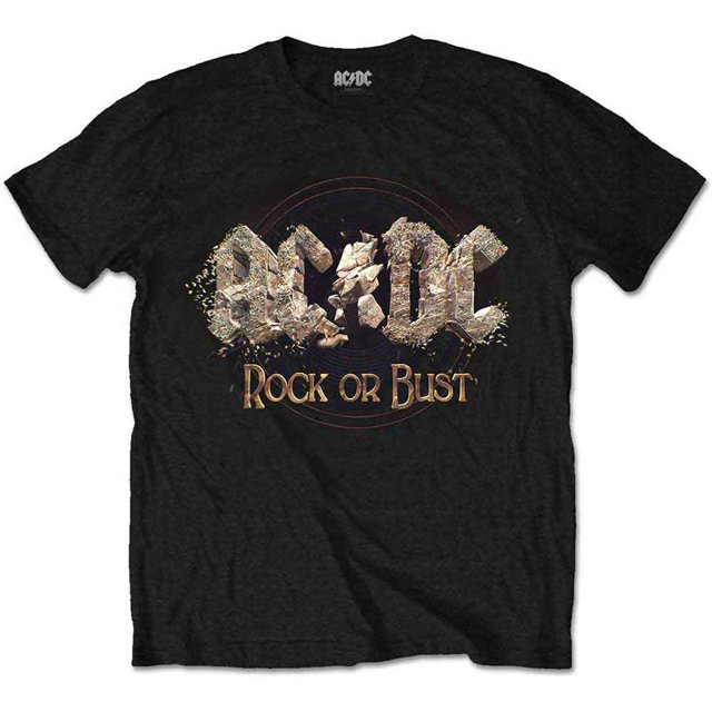 AC/DC T-Shirt Unisexe Rock Ou Buste