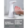 thumbnail image 3 of Hometrends Auto Soap Dispenser, White, 3 of 4