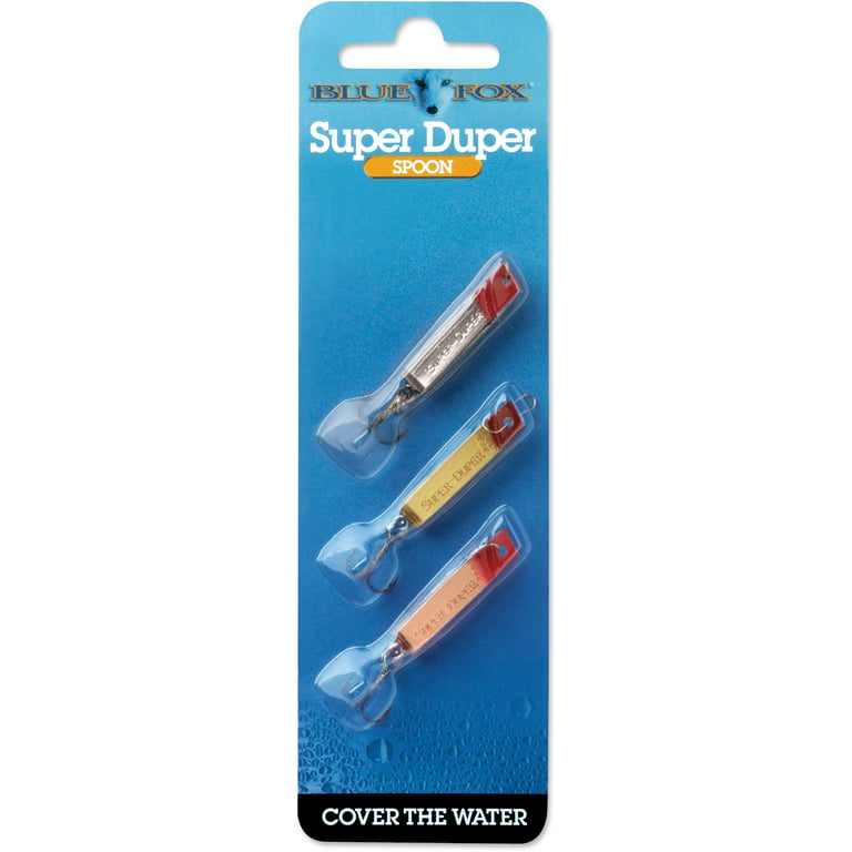 Blue Fox Super Duper 3-Piece Spoon Lure Kit 