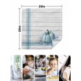 thumbnail image 4 of Blue Pumpkin Cloth Napkins Set of 8 Reusable Dinner Napkins, Thanksgiving Fall Leaf Country Farm Stripe Cocktail Napkin Washable Table Napkins for Wedding/Holiday Party/Baby Shower 20"x20", 4 of 7