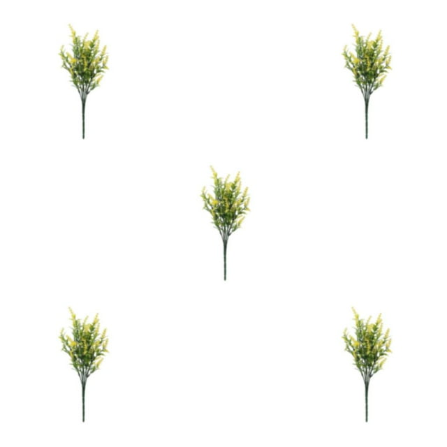 ZheElen 2x Artificial Plant Versatile And Wide Range Of Uses For Any Space Realistic yellow 5Set