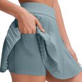 thumbnail image 5 of Womens Pleated Tennis Skirt with Shorts Pockets High Waisted Lightweight Workout Golf Skirts Athletic Skorts, 5 of 5