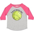 thumbnail image 3 of Inktastic Future Tennis Star Cute Tennis Ball Boys or Girls Toddler T-Shirt, 3 of 5