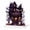2-Multicolor, variant on Halloween Acrylic Stand Up Figurines Gothic Witch House Decor Spooky Mansion Ornaments Cute Ghost Desk Decor Potion Shop Dis 6 Inch 15cm