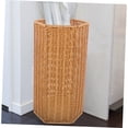 thumbnail image 3 of ELAYARD Brown Woven Umbrella Stand with Iron Frame for Indoor Use and Hallway Storage, 3 of 8