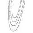 thumbnail image 6 of Cousin DIY 90 in Flat Oval Chain with Findings, Silver, Metal, Jewelry Making, 6 of 8
