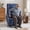 Blue, variant on MCombo Large Dual Motor Power Lift Recliner Chair Sofa with Massage and Heat for Big Elderly People, Infinite Position, USB Ports, Faux Leather R7891(Dark Brown, Large-Wide)