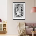 thumbnail image 3 of Historic Framed Print, Harper's Sept..Edward Penfield., 17-7/8" x 21-7/8", 3 of 9