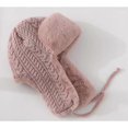 thumbnail image 3 of (C) Russian Aviator Hat with Faux Fur Ear Flap Trapper Hat for Men Women Warm Winter, 3 of 3