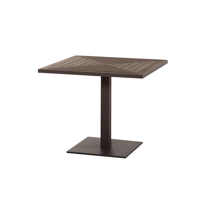 Mesa de Exterior Durex Furniture Flora Estructura de Aluminio Taupe Ploarwood Top