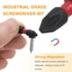 thumbnail image 4 of Uxcell 20pcs PH2 Puntas de Destornillador Phillips 1/4" Vástago Hexagonal 25mm/1" Longitud Magnética, 4 of 7