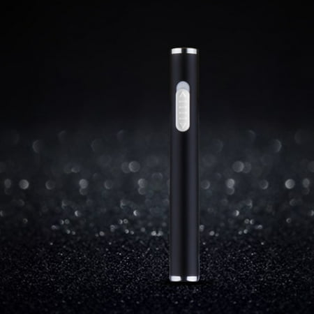 Estate Cigar Box - Mini Electric Lighter USB Rechargeable Windproof Flameless Slim Electronic Safety Lighter Portable For Cigarettes With Gift Box