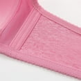 thumbnail image 6 of kamemir Women'S Underwear and Bras Women's One Smooth Posture Boost Back Underwire Bra Pink,46, 6 of 7