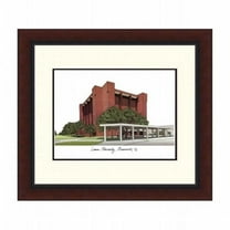 Campusimages TX994LR Lamar University Legacy Alumnus Framed Lithograph