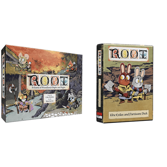 Root Core Game and Exiles and Partisans Bundle