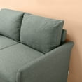 thumbnail image 3 of Zinus Jackie 2 Seat Loveseat, Green Stone, 3 of 7