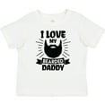 thumbnail image 3 of Inktastic I Love My Bearded Daddy with Beard Silhouette Boys or Girls Baby T-Shirt, 3 of 5