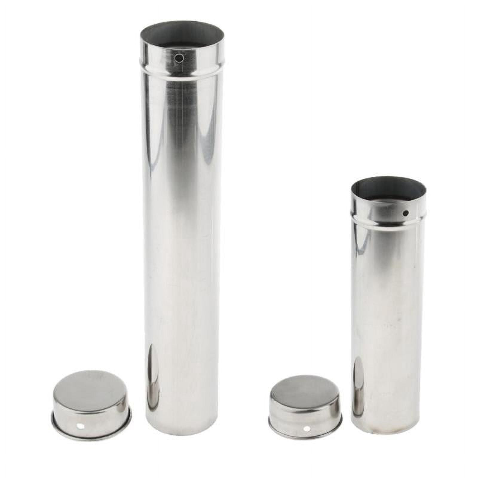 Stainless Steel Pipet Sterilizing Boxes Pipette Sterilization Tube 23cm 9''