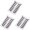 30 Pairs, variant on 60/40/30/20/10 Pairs Anime False Eyelashes,Cat Eye Lash Strips,Eye Lashes Natural Look Doll Spike Wispy Fake Mink Lashes Fluffy Eyelash 8-15mm