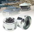 thumbnail image 3 of Trailer Axle Dust Cap, Trailer Hub Grease Cap Steel Alloy Easy To Install Rustproof  for Boat Trailer 5200-6000 Lb Axles, 3 of 7