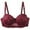 Bras 164#Red, variant on WAYUTE Womens Bras Full Coverage Underwire Plus Size Support Comfortable Everyday Wear Bralette Bra with Side Wide Straps